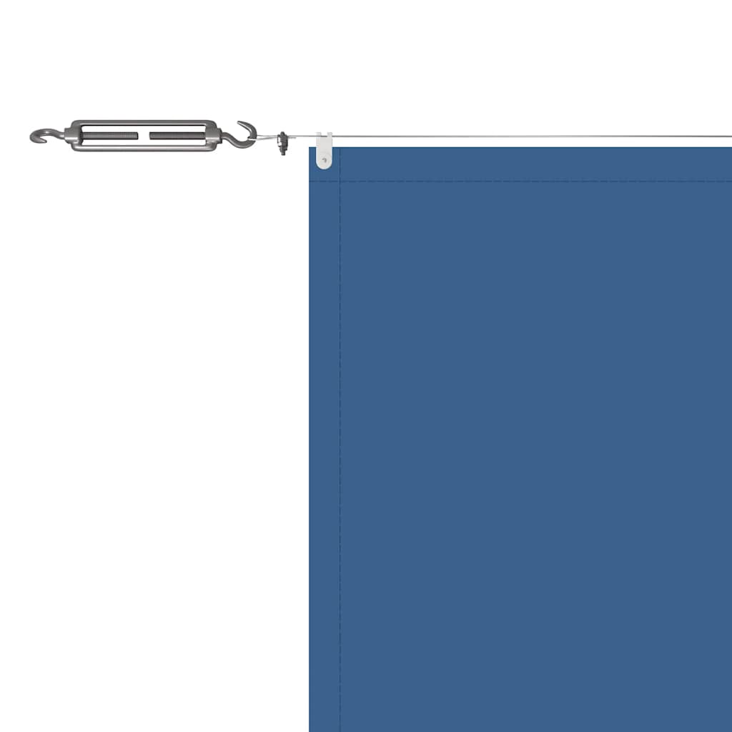 Toldo vertical 140x800 cm tecido oxford azul