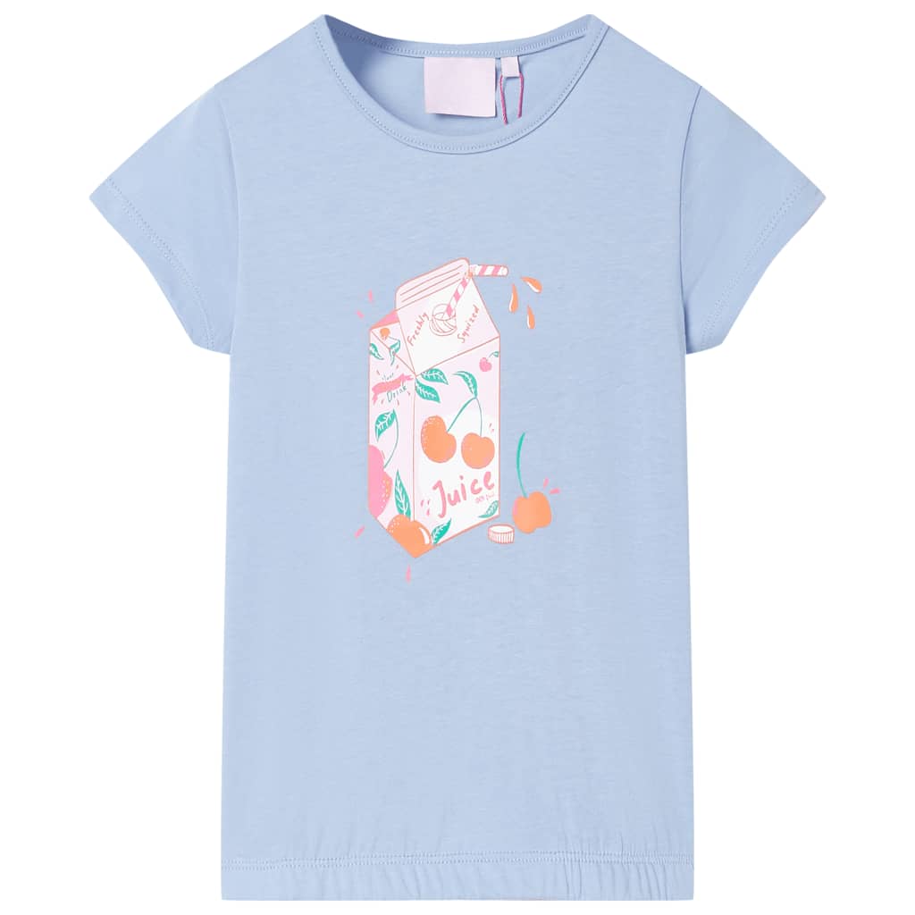 T-shirt de criança azul 92