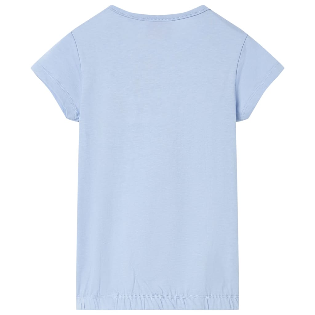 T-shirt de criança azul 92