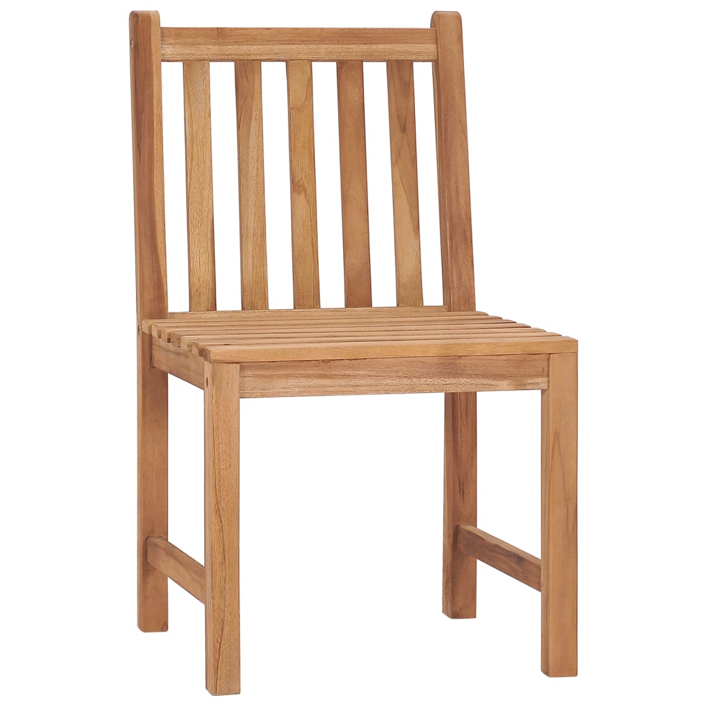 Cadeiras de jardim c/ almofadões 2 pcs madeira de teca maciça