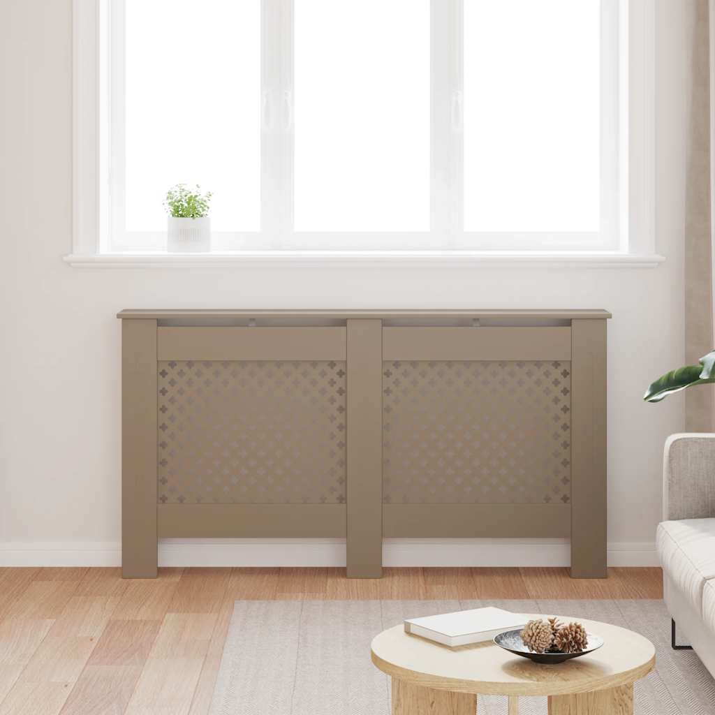 Cobertura de radiador 152x19x81,5 cm MDF