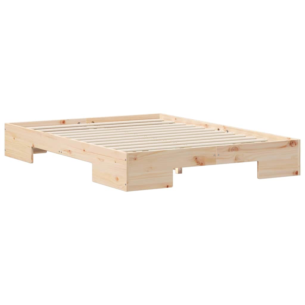 Estrutura da cama castanho 120 x 190 cm