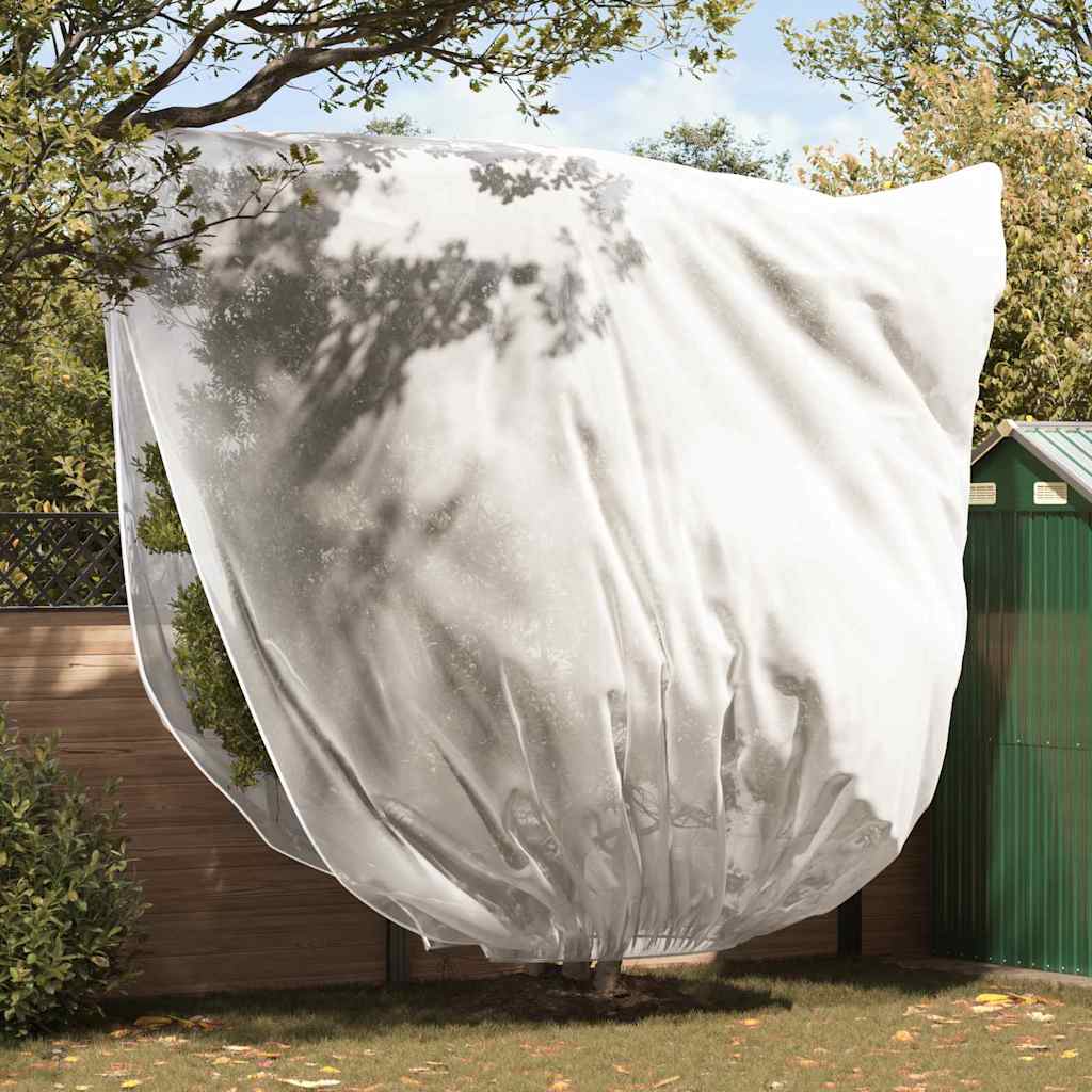 Capas de fleece para proteção contra geada 3 unid. branco