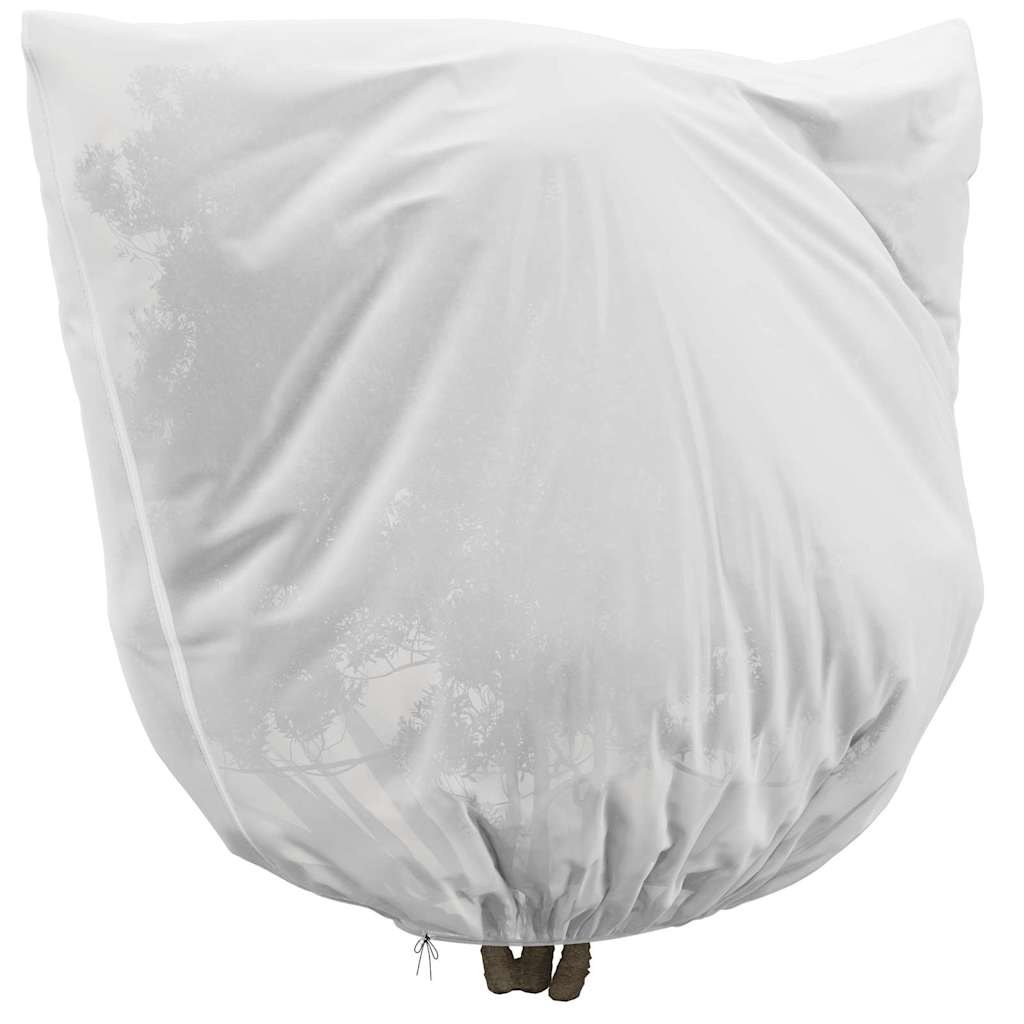 Capas de fleece para proteção contra geada 3 unid. branco