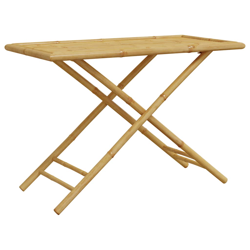 5 Pcs conjunto de jantar para jardim bambu