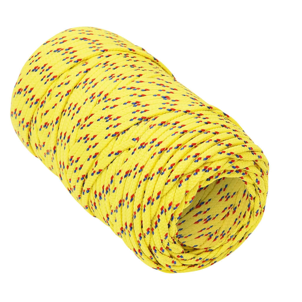 Corda de barco 2 mm 500 m polipropileno amarelo