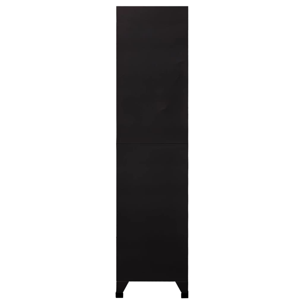 Cacifo aço 90x45x180 cm preto