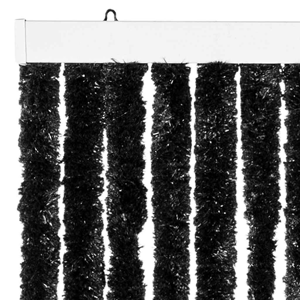 Cortina anti-insetos 56x200 cm chenille antracite