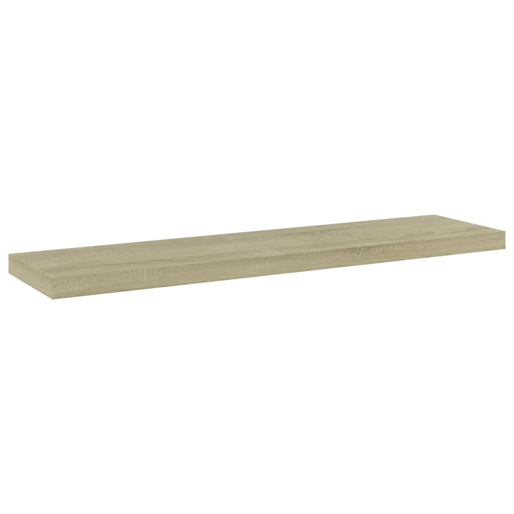 Prateleiras 4 pcs 40x10x1,5cm derivados madeira carvalho sonoma