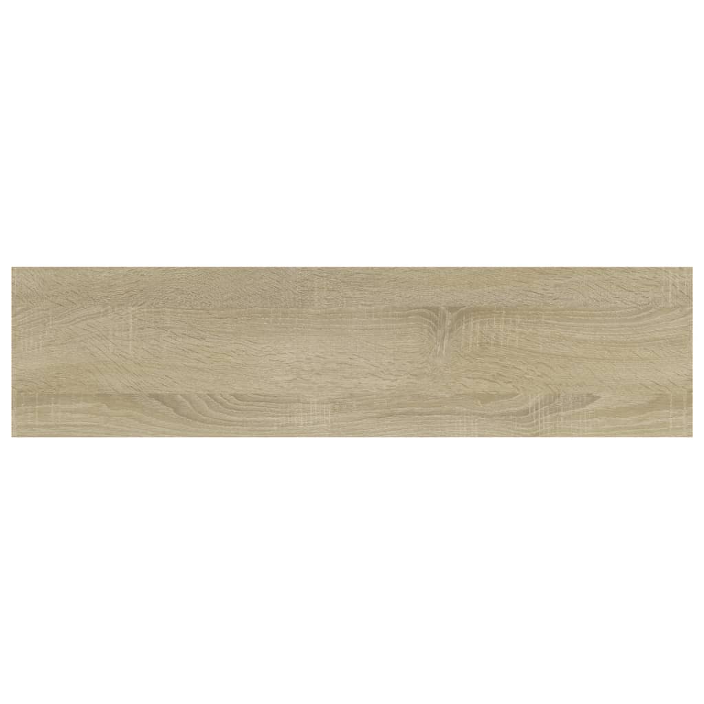 Prateleiras 4 pcs 40x10x1,5cm derivados madeira carvalho sonoma