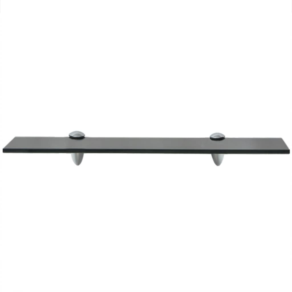 Prateleira flutuante vidro 50x20 cm 8 mm