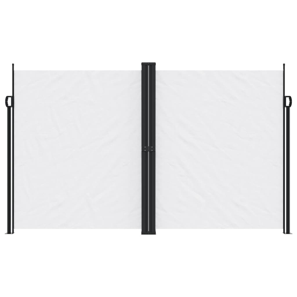 Toldo lateral retrátil 200x1000 cm branco
