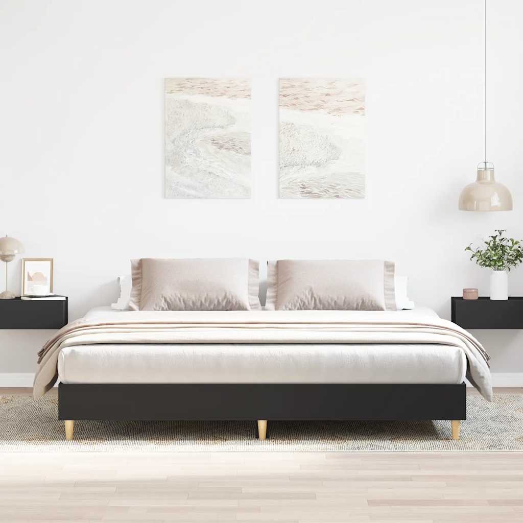 Estrutura de cama sem colchão 180x200 cm derivados de madeira