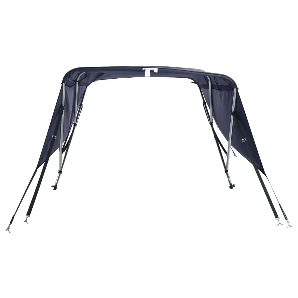 Toldo de 3 arcos bimini c/ paredes laterais 183x(137-152)x137cm