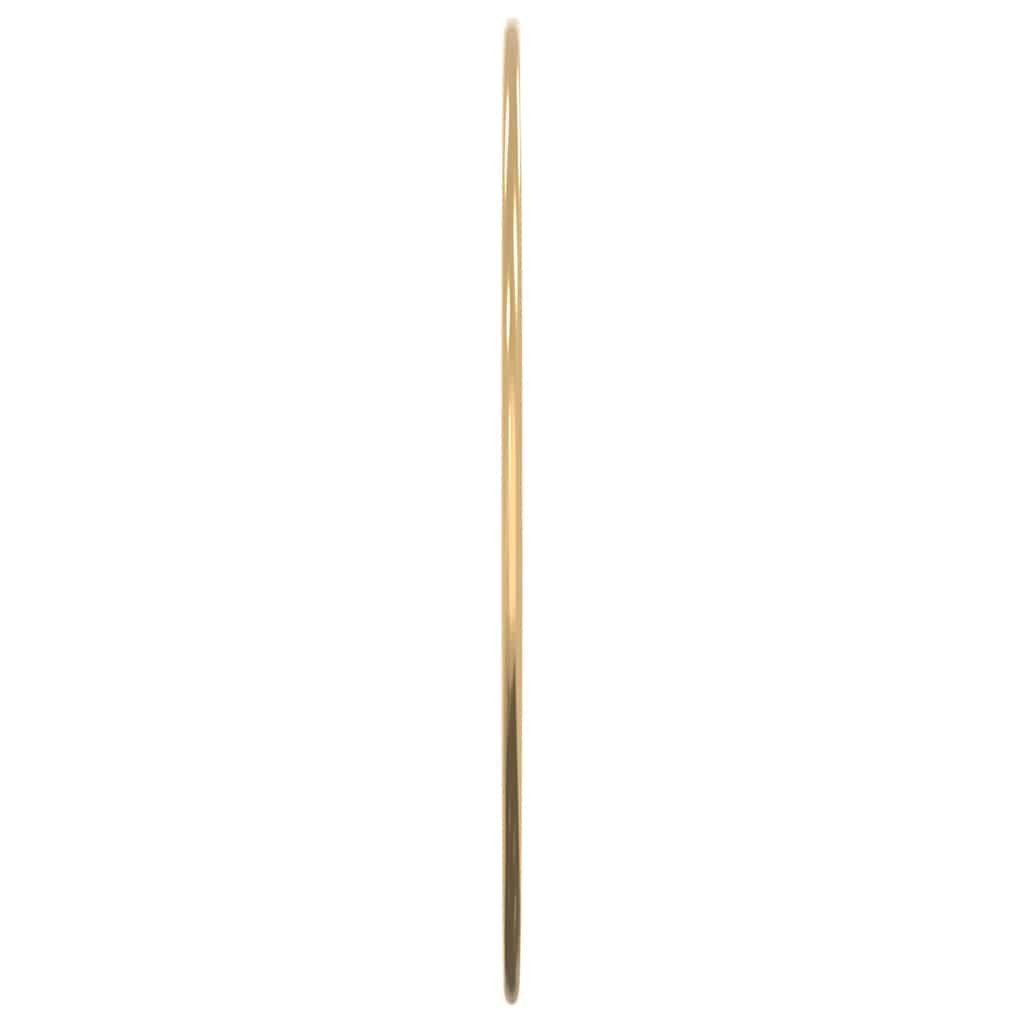Espelho de parede ø40 cm redondo dourado