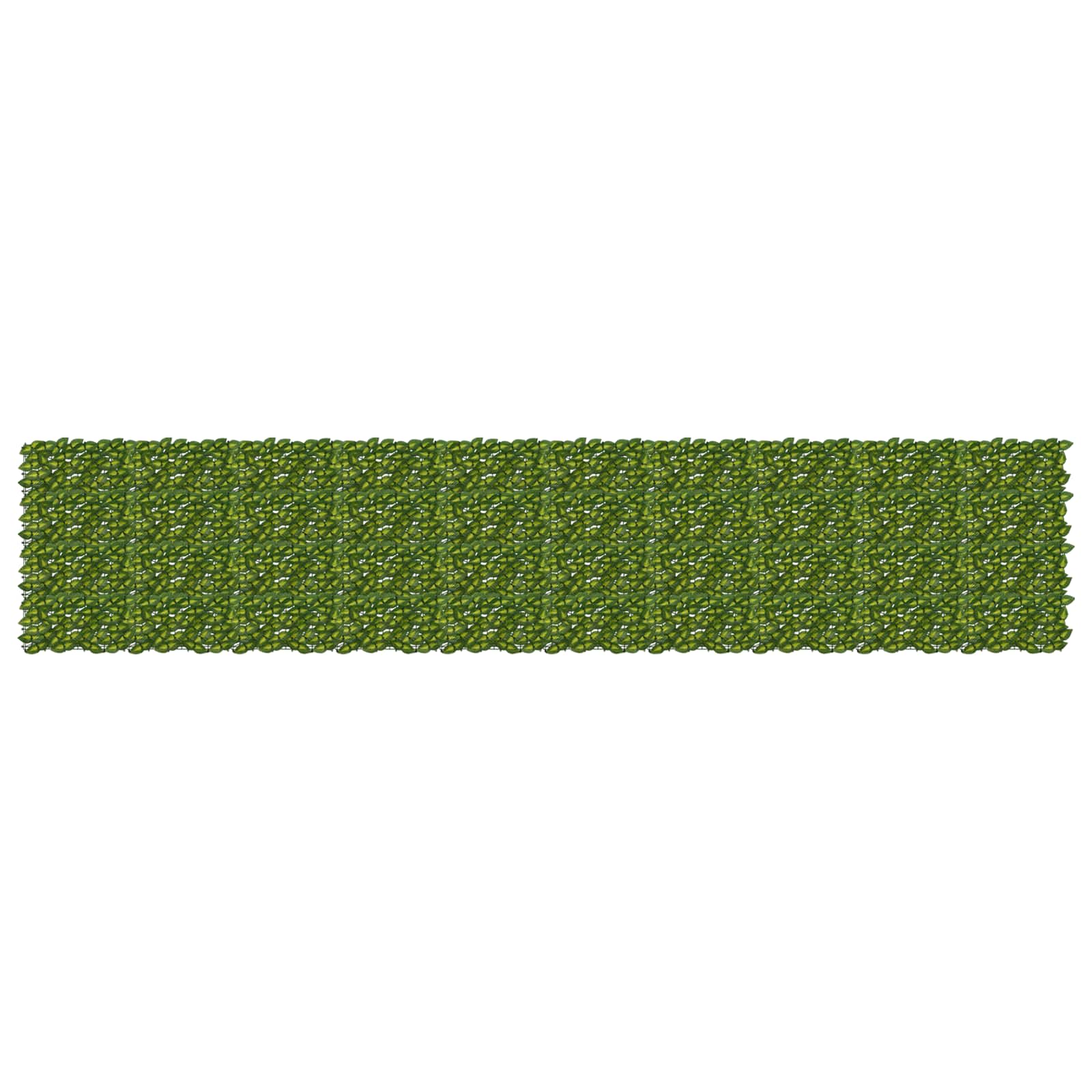 Tela de varanda com folhas verde e amarelo 500 x 100 cm
