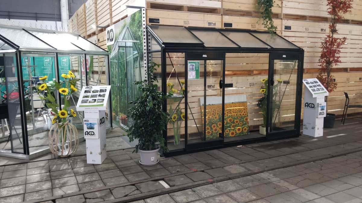 Estufa de Vidro Polaris – 2,46 m²