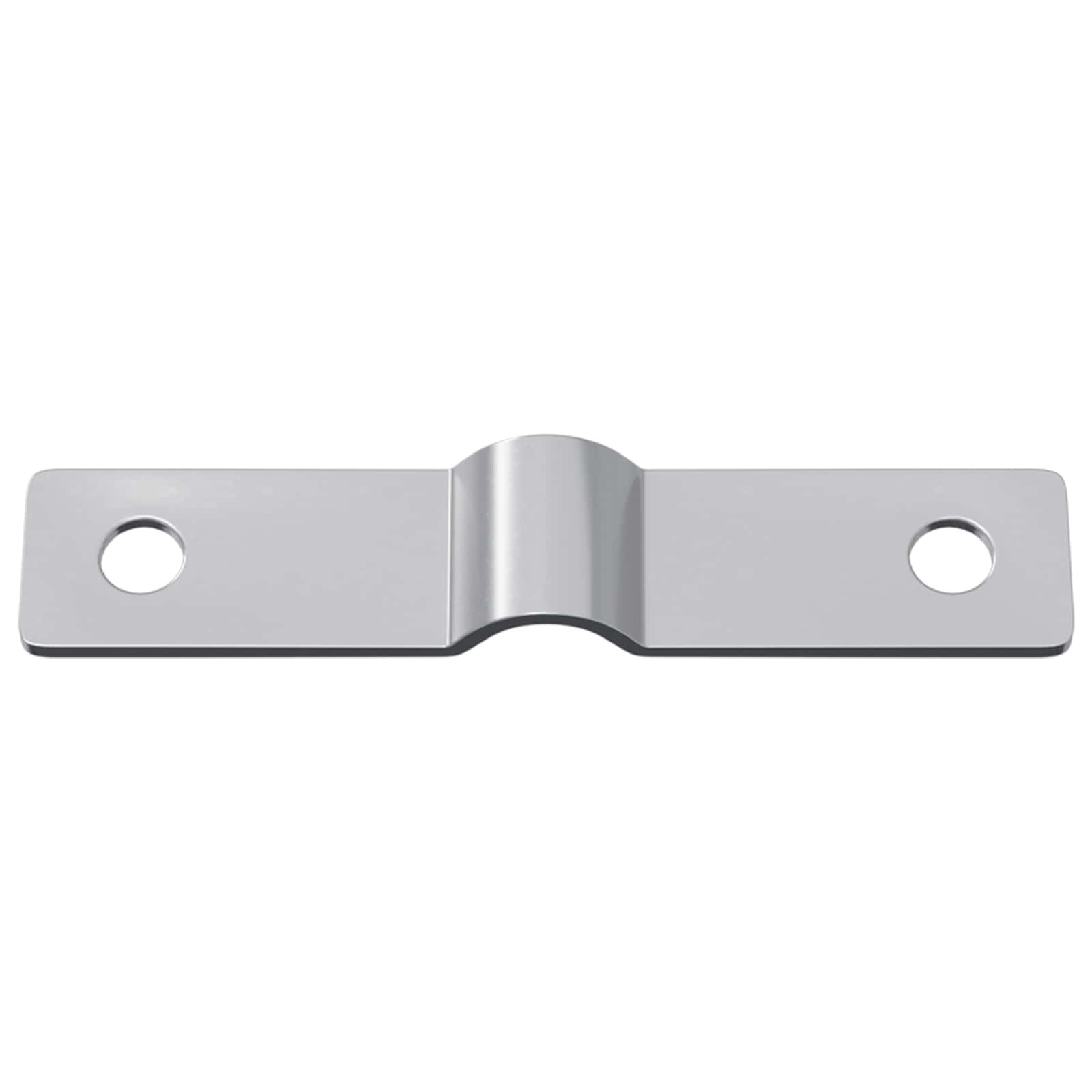 Placa de impacto 2 unid. prateado 50 x 10 x 1,2 mm ferro