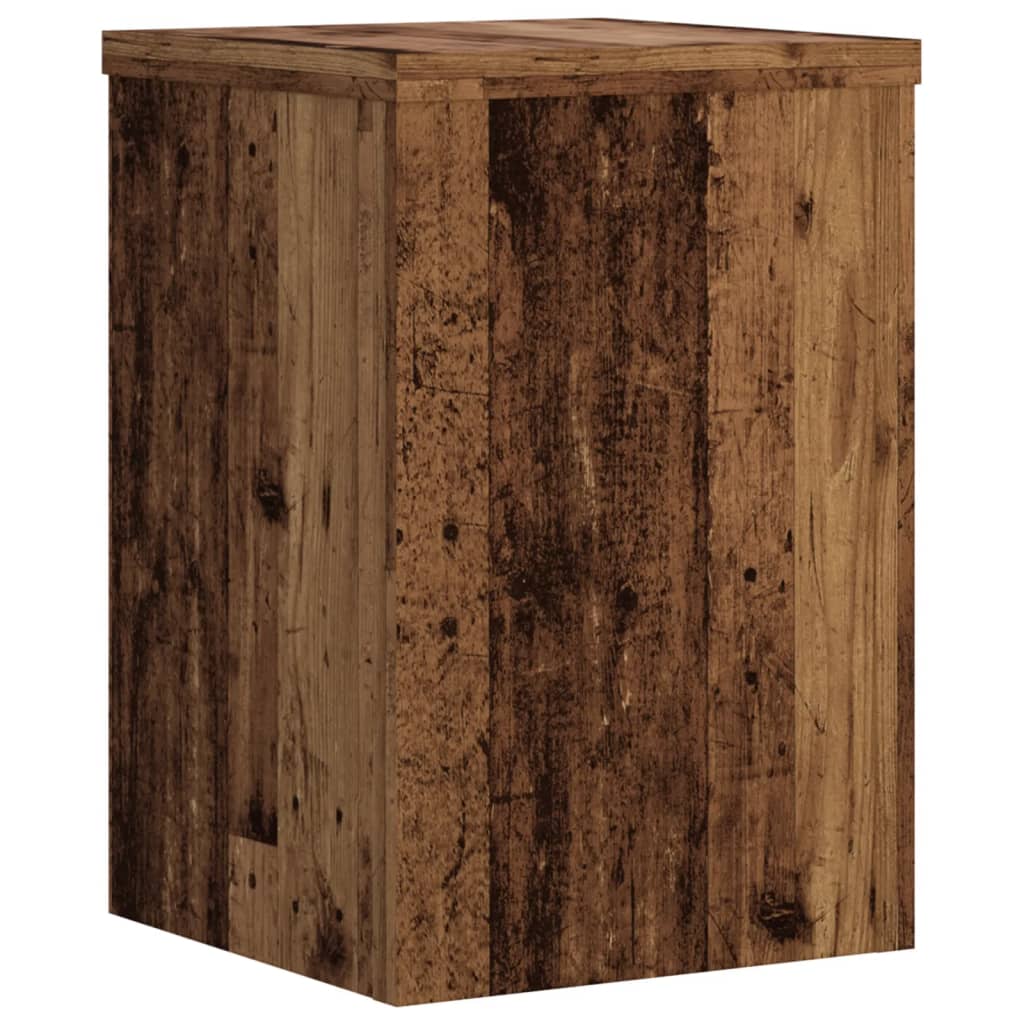 Suportes p/ plantas 2 pcs 25x25x35 cm derivados de madeira