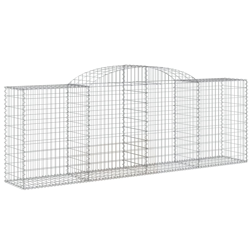 Cestos gabião arqueados 9pcs 300x50x100/120cm ferro galvanizado