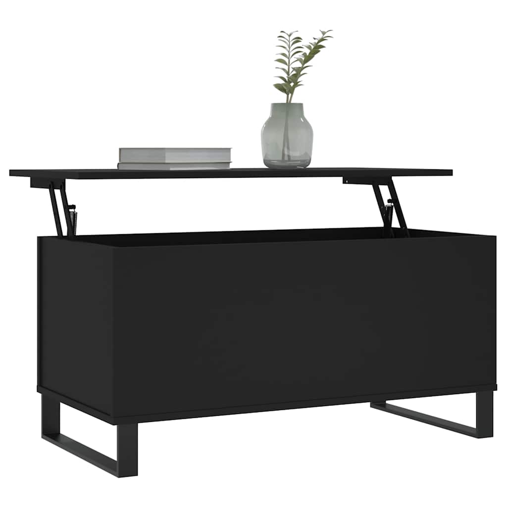 Mesa de centro 90x44,5x45 cm derivados de madeira preto