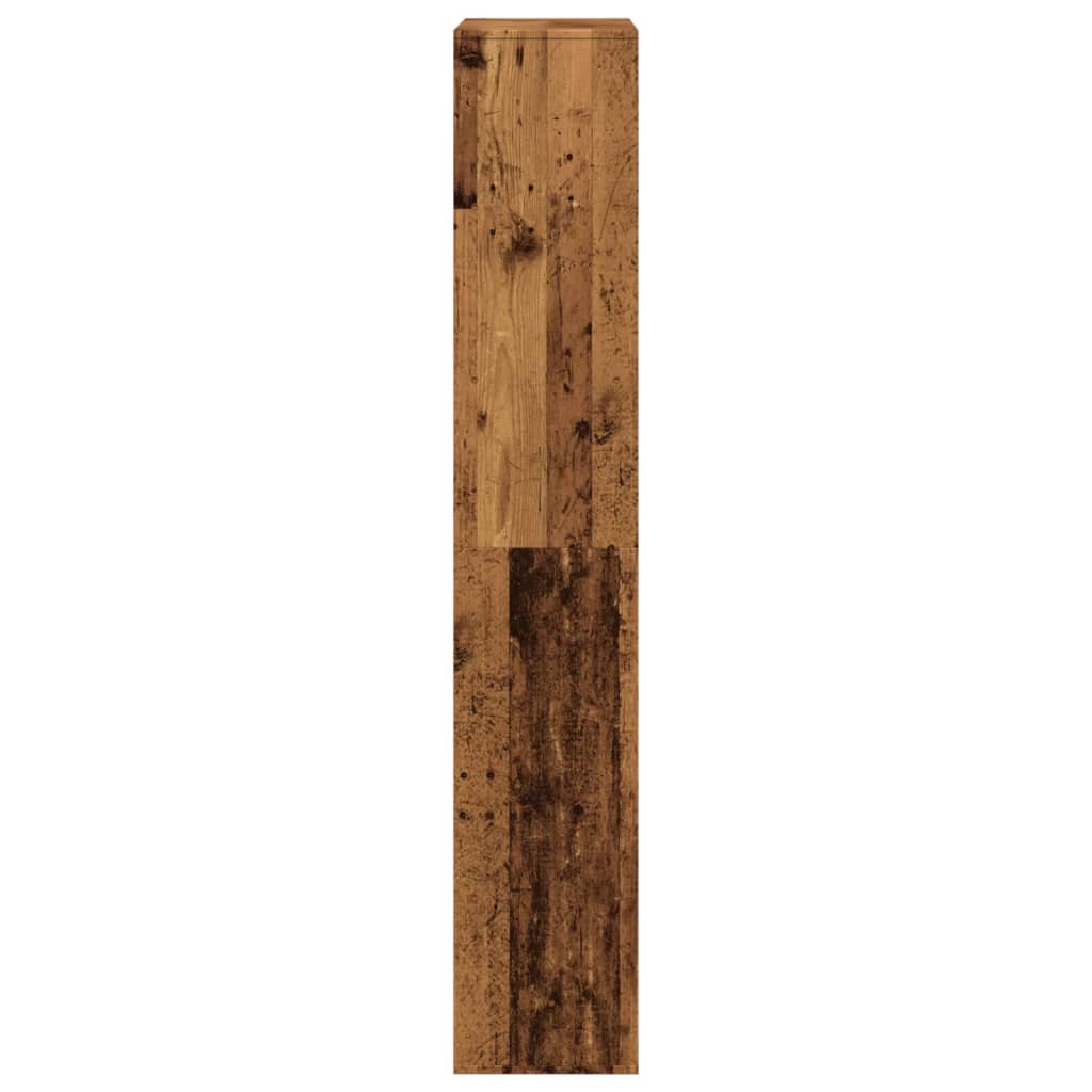 Estante 100x33x187,5 cm derivados de madeira madeira velha