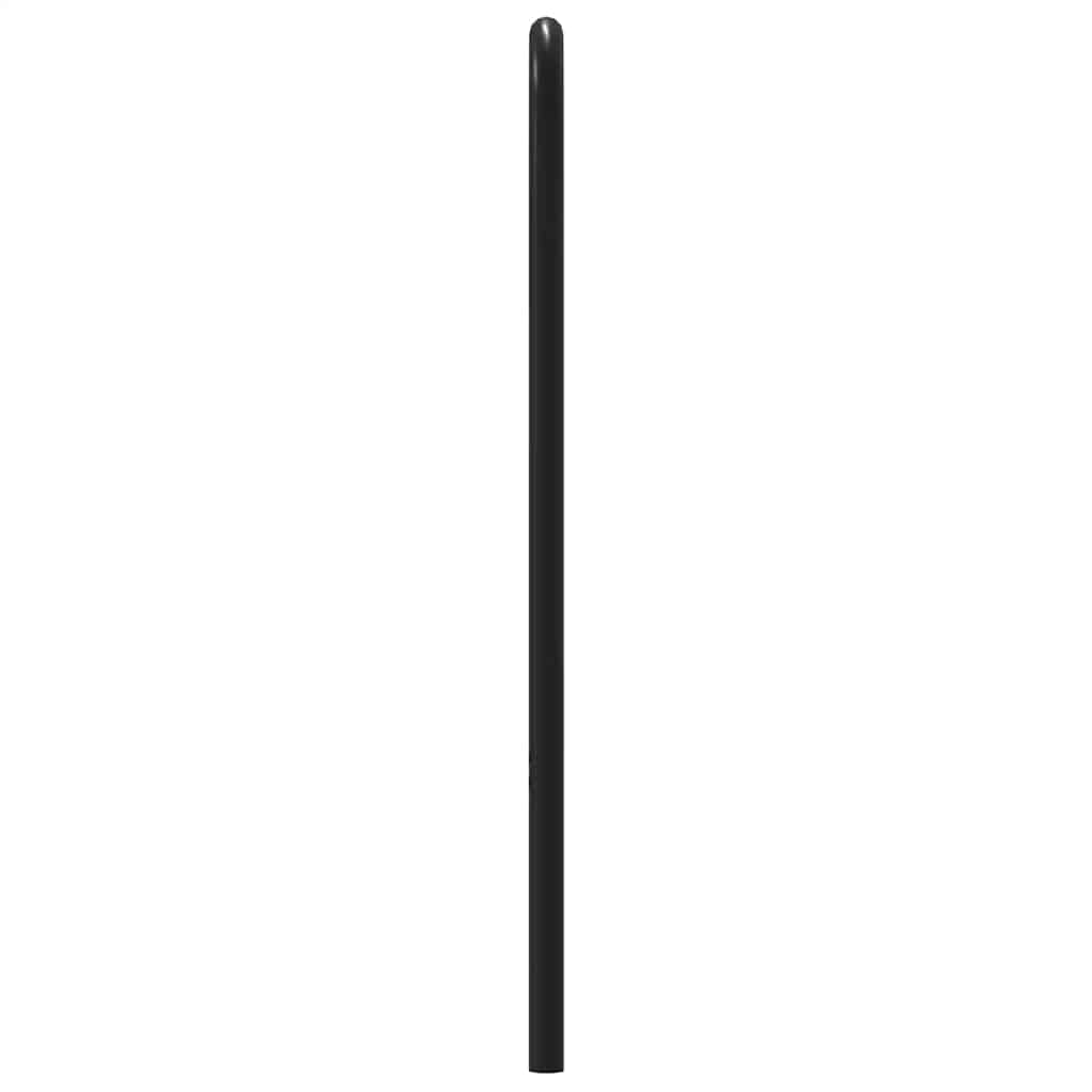 Cabeceira de substituição 120 cm derivados madeira/aço carvalho fumado