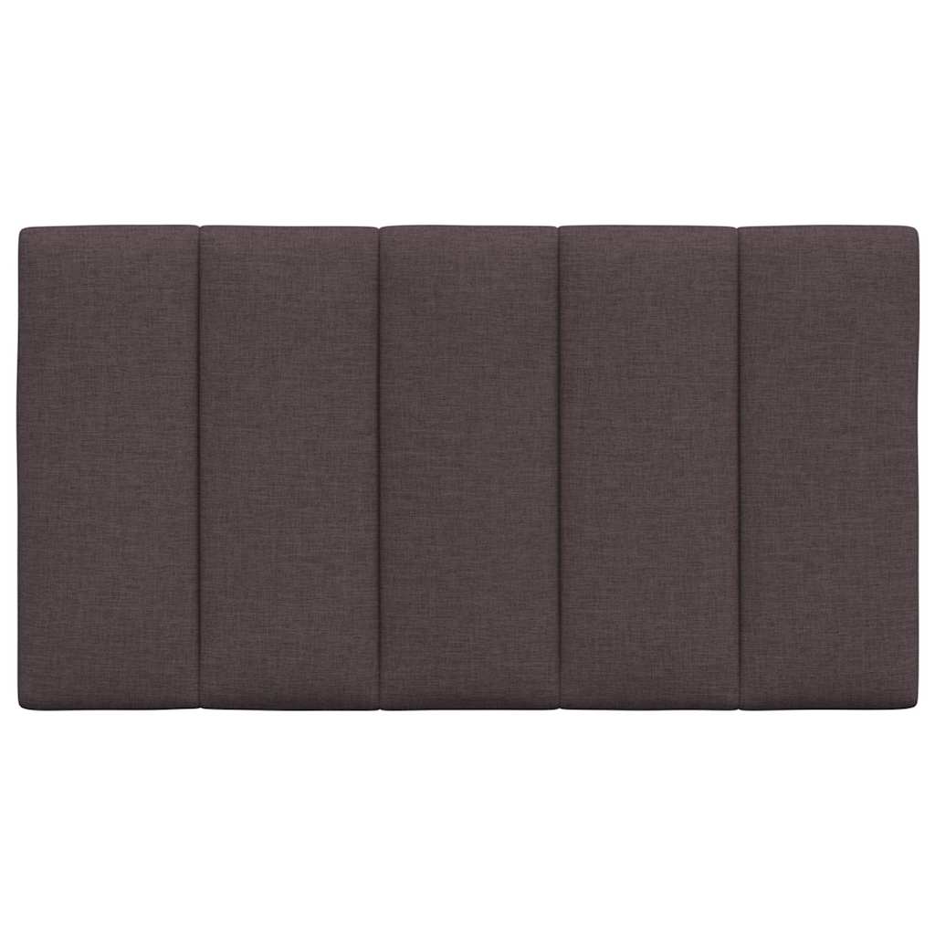 Almofadão de cabeceira hanko 90 cm tecido castanho-escuro