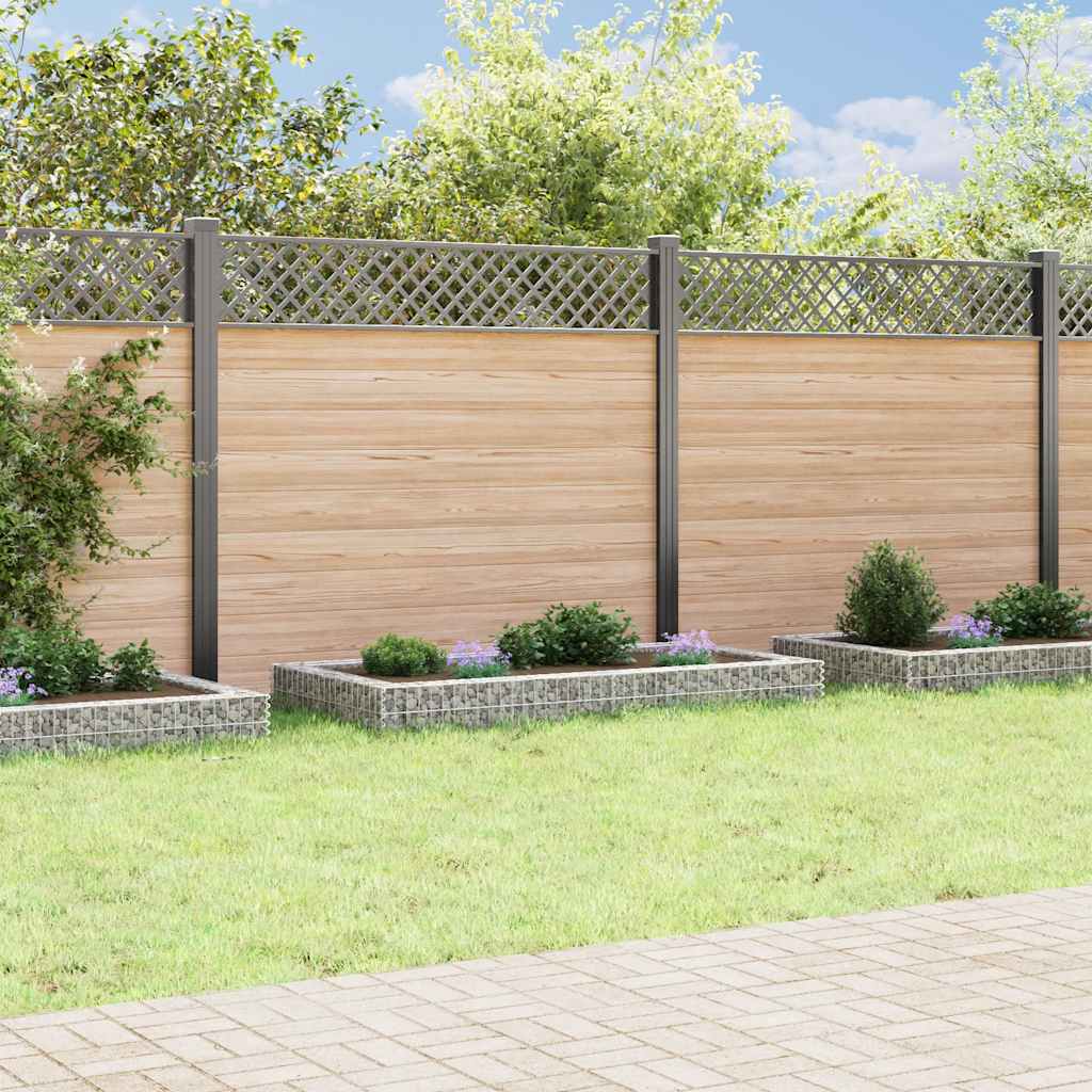Canteiro elevado/cesto gabião 200x100x20 cm aço galvanizado