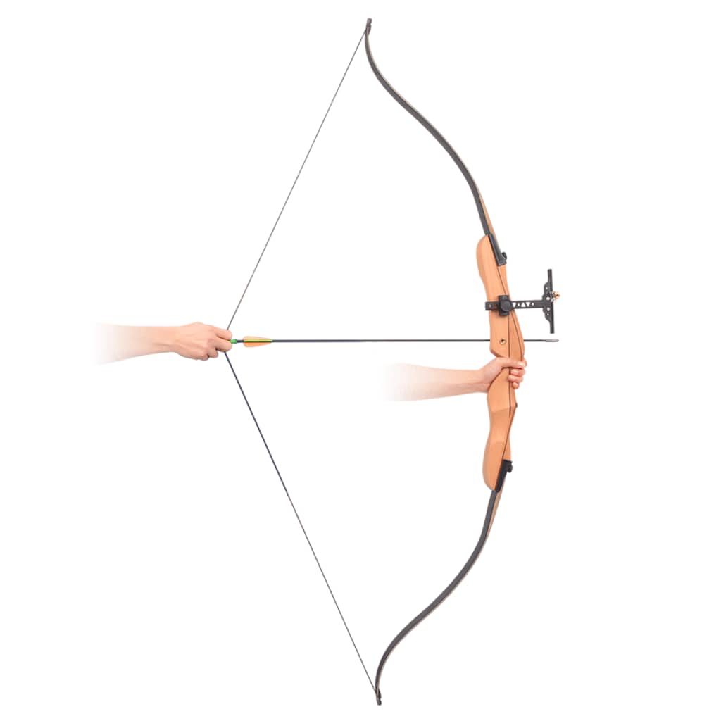 Arco recurvo para adulto 173 cm 13,60 kg