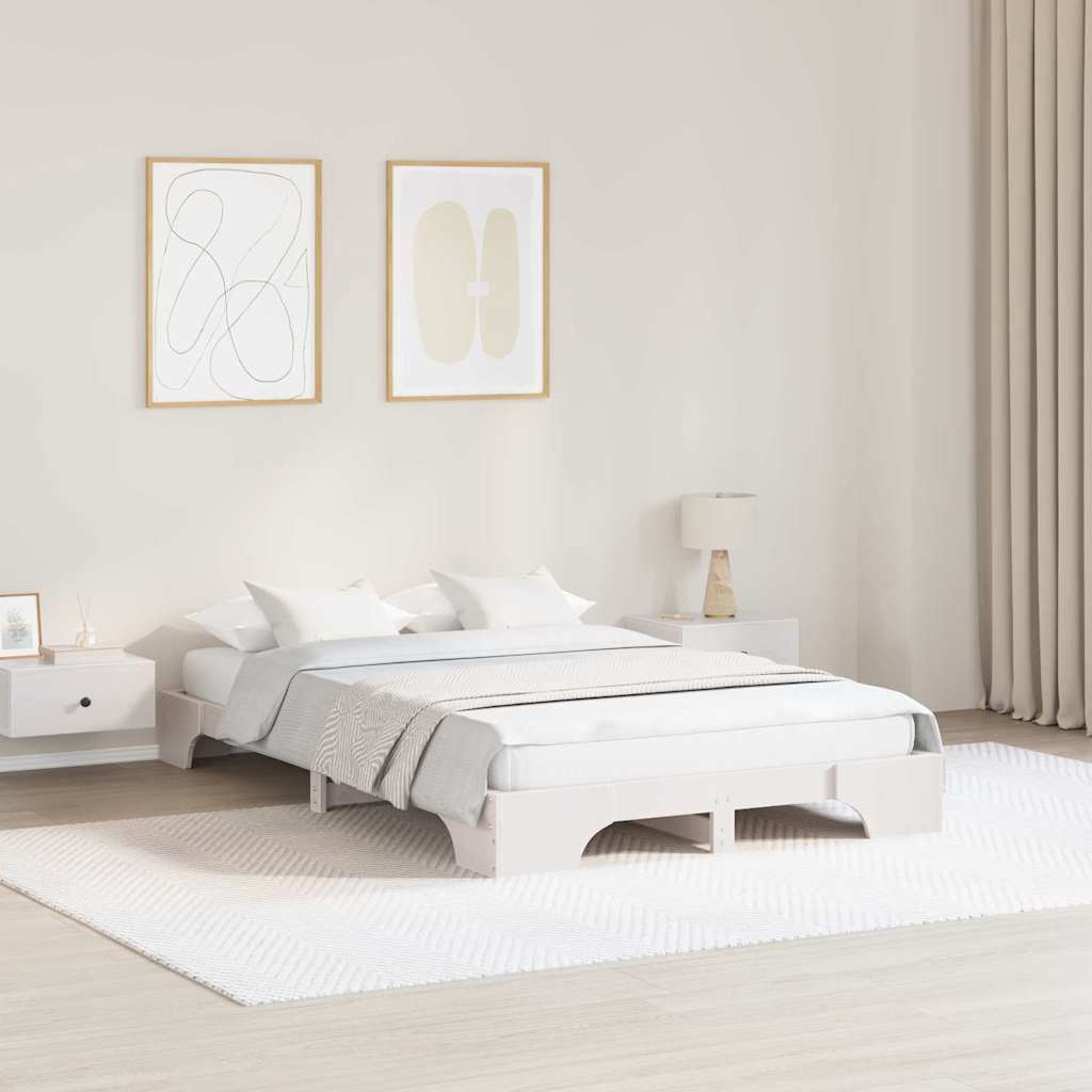 Estrutura da cama branco 120 x 200 cm