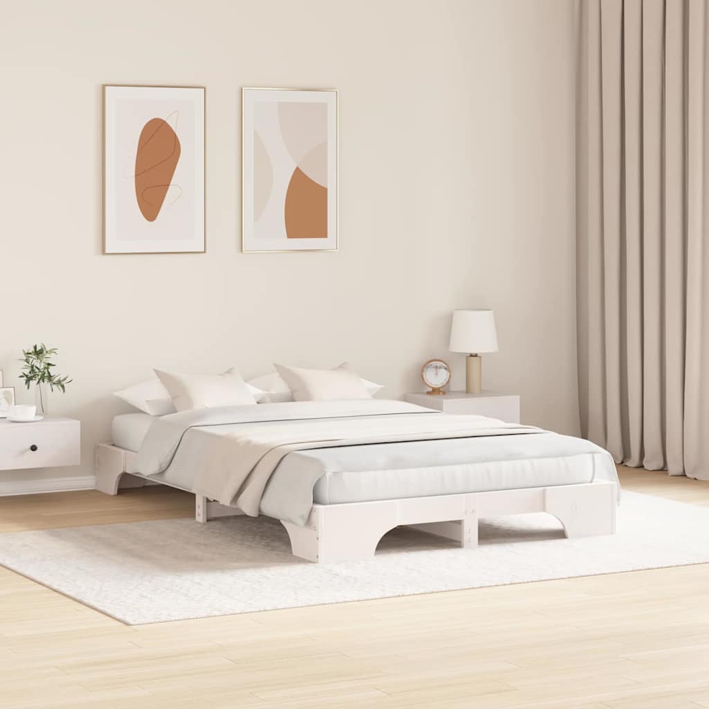 Estrutura da cama branco 120 x 200 cm