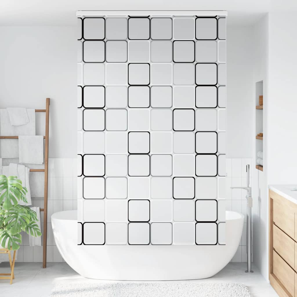 Rolo de duche estores com 130x240 cm largura tecido 126 cm