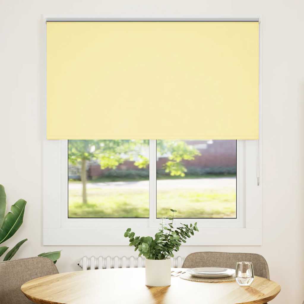 Persiana de enrolar 135x175 cm largura tecido 131,6cm poliéster