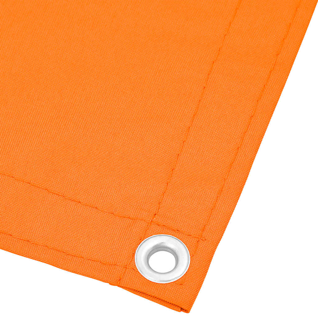 Tela de varanda 120x800 cm 100% poliéster oxford laranja