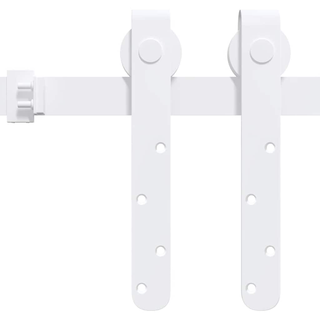 Mini kit para armário deslizante aço carbono 122 cm branco