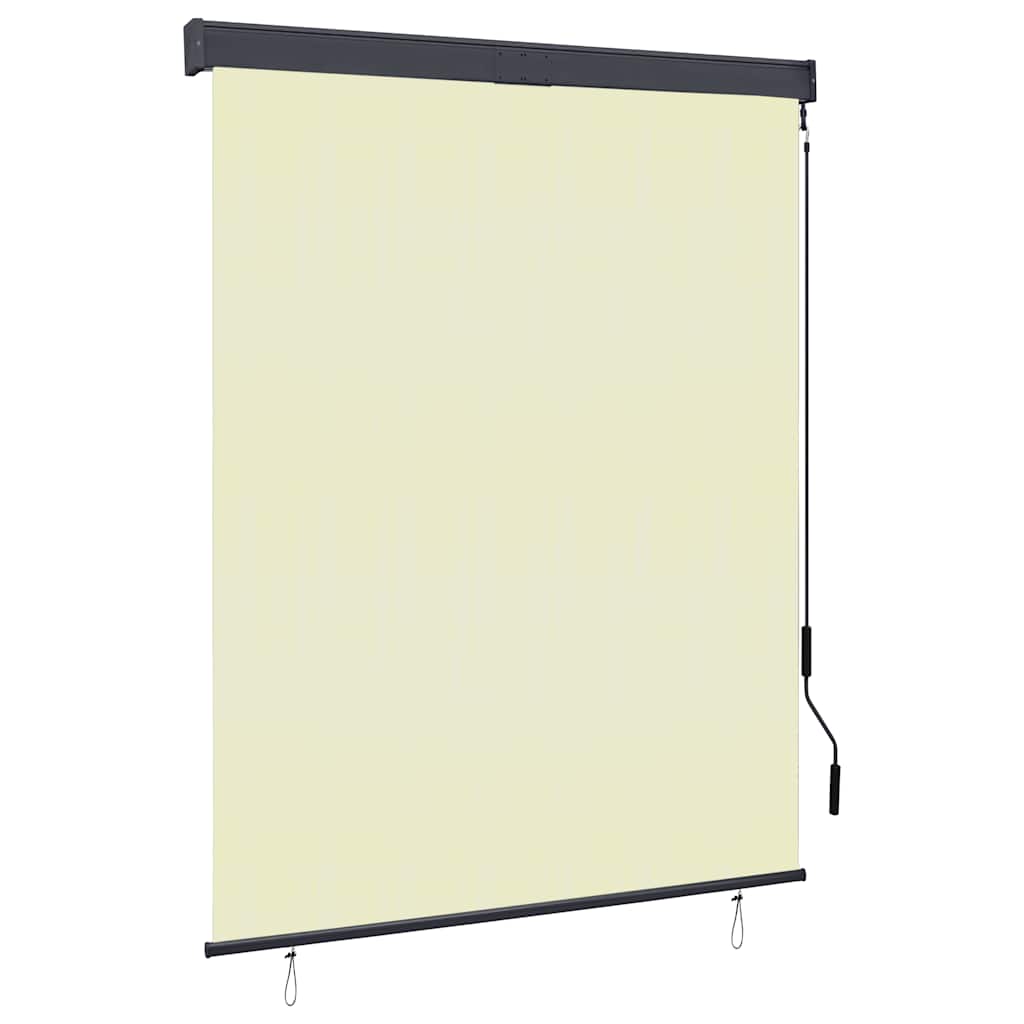Estore de rolo para exterior 140x250 cm creme