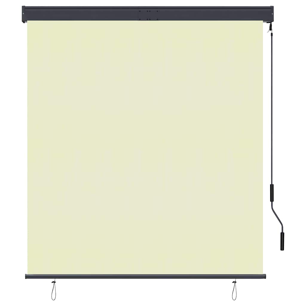 Estore de rolo para exterior 140x250 cm creme