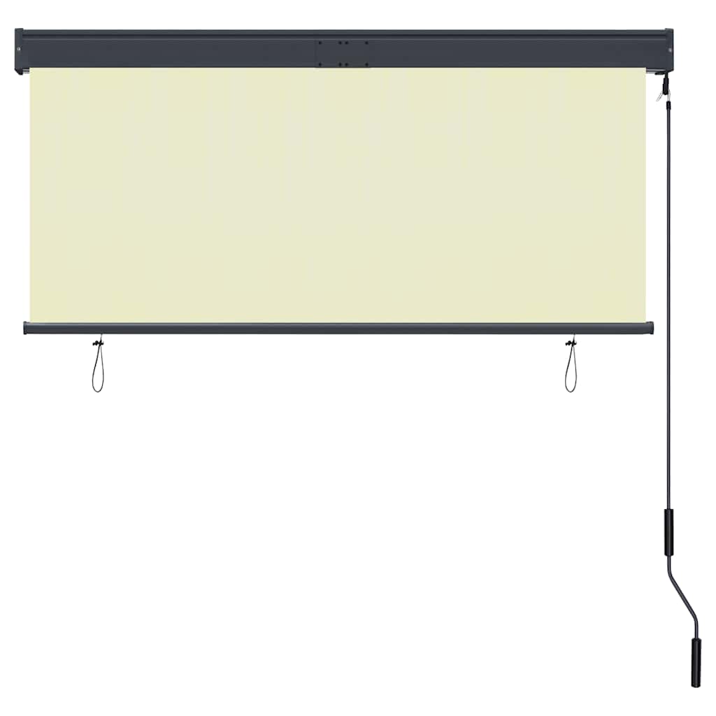 Estore de rolo para exterior 140x250 cm creme