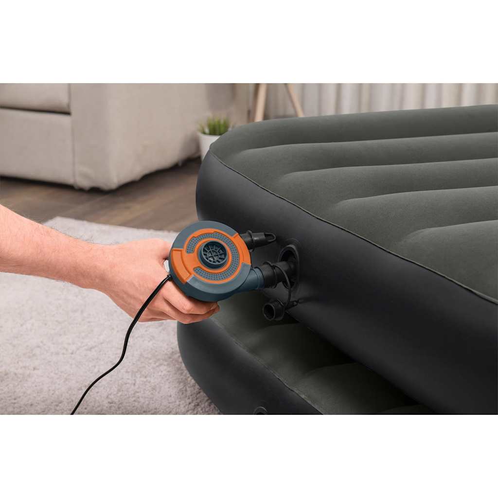 Bestway colchão insuflável 3 em 1 188x99x25 cm preto e cinzento