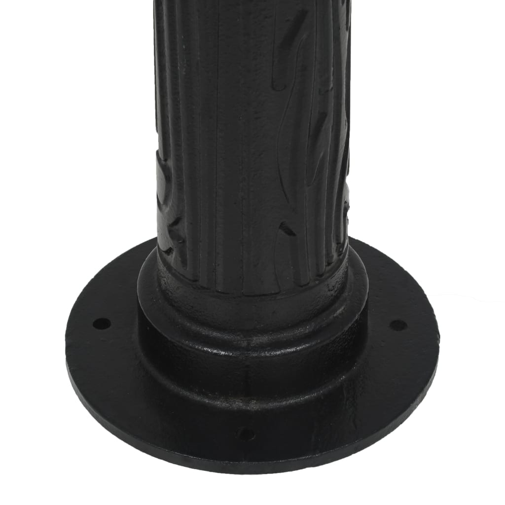 Suporte para bomba de água manual de jardim em ferro fundido
