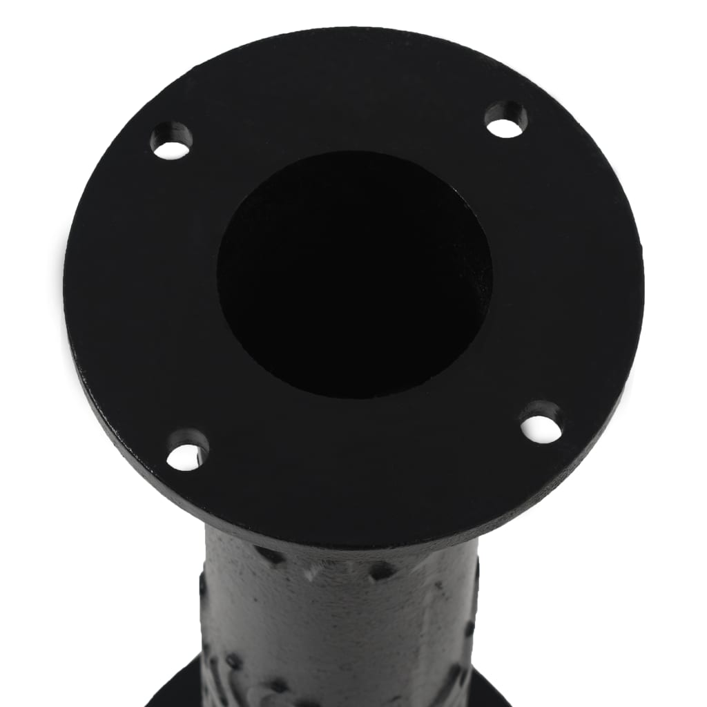 Suporte para bomba de água manual de jardim em ferro fundido