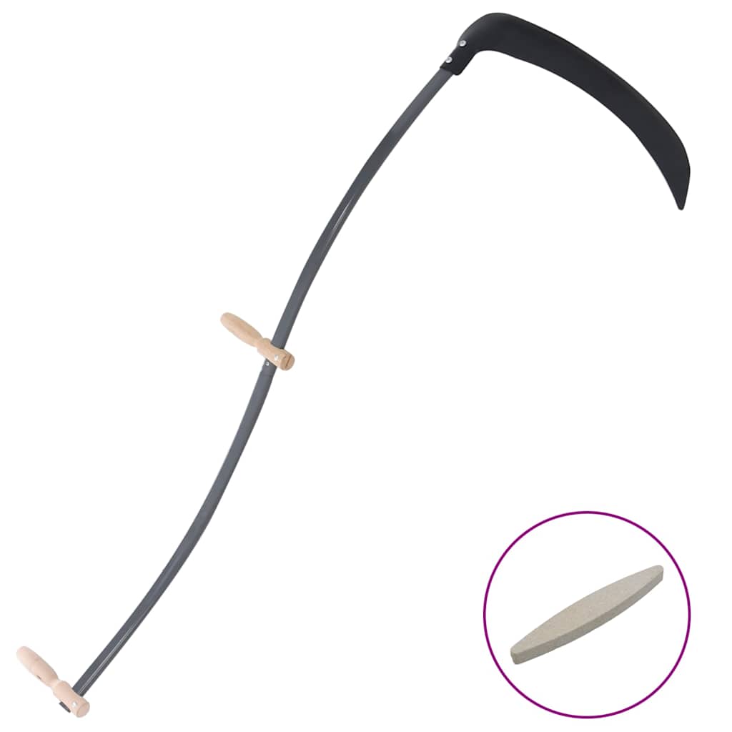 Foice com pedra amoladora 145 cm
