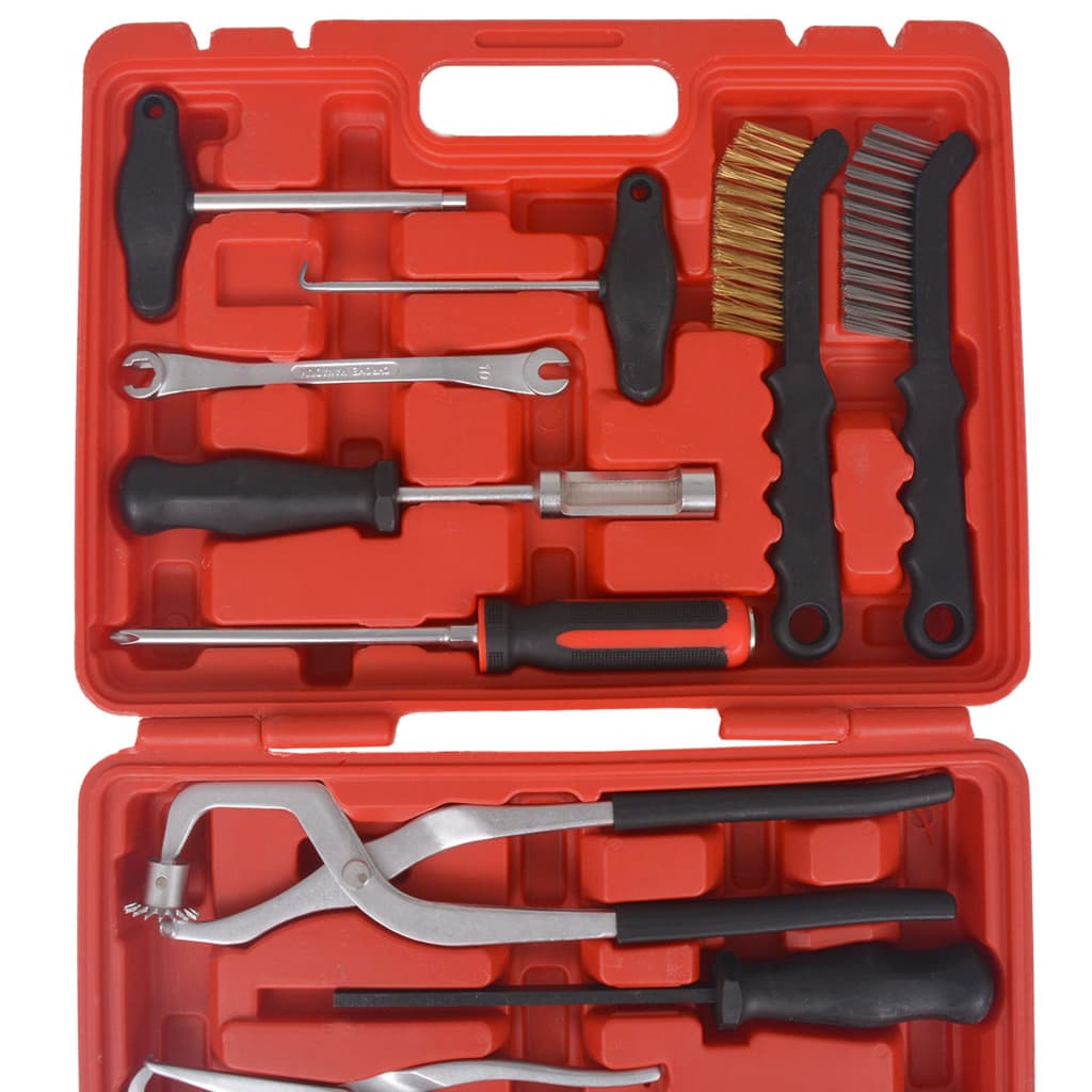 Kit de ferramentas de montagem e manutenção de travões 15 pcs