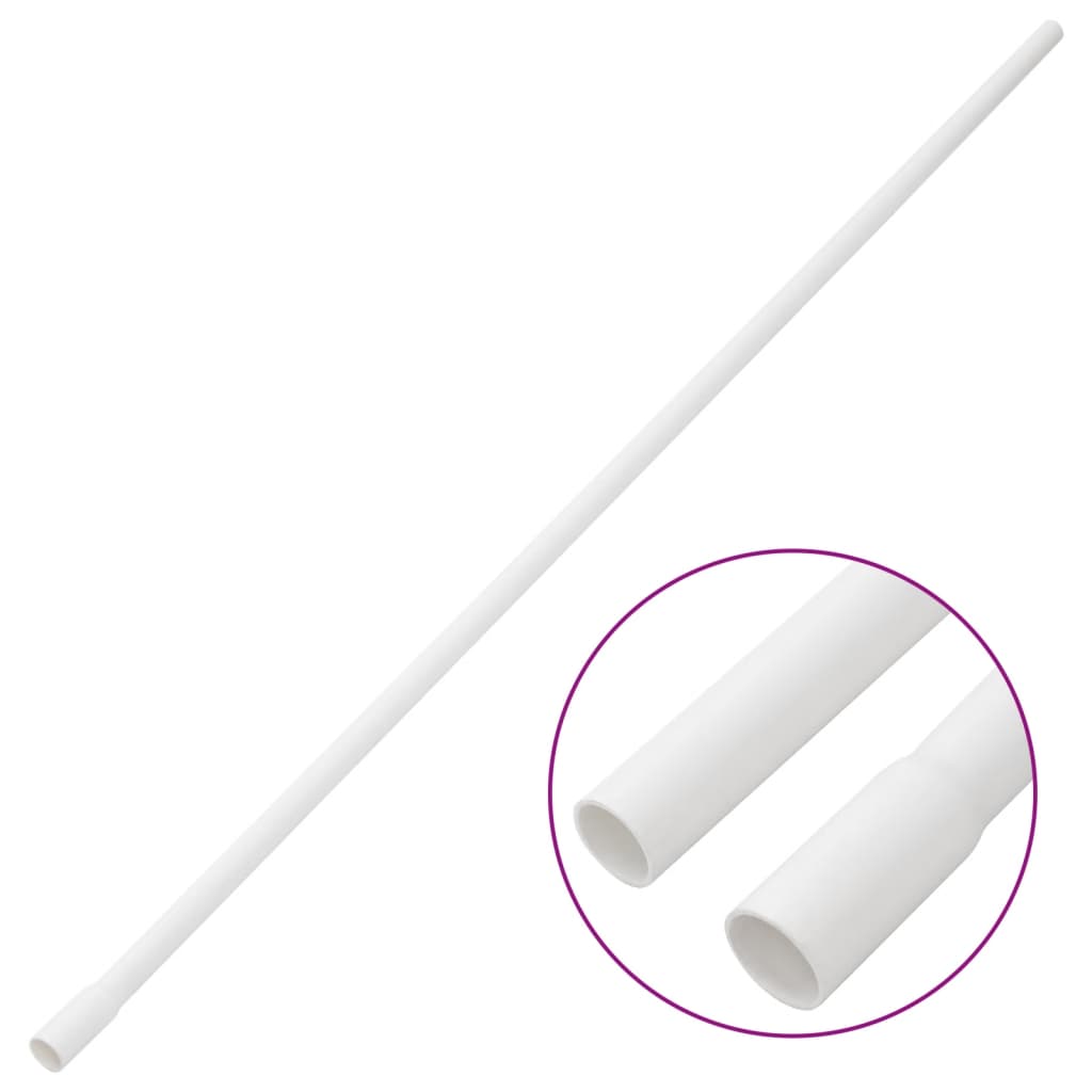 Calhas para cabos com clipes ø16 mm 30 m PVC
