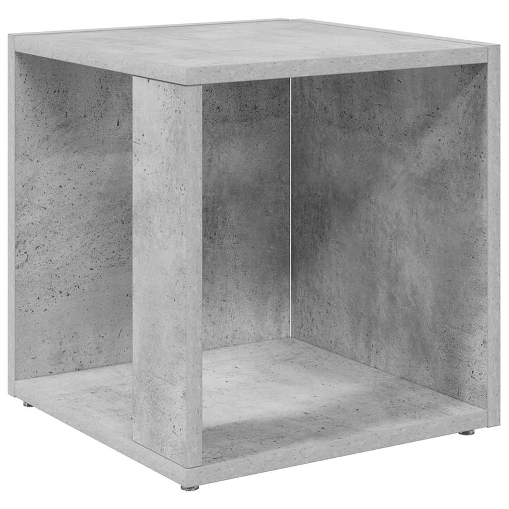 Mesa de apoio derivados de madeira cinzento cimento