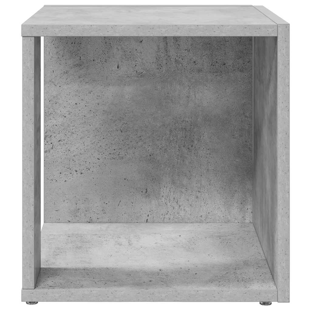 Mesa de apoio derivados de madeira cinzento cimento