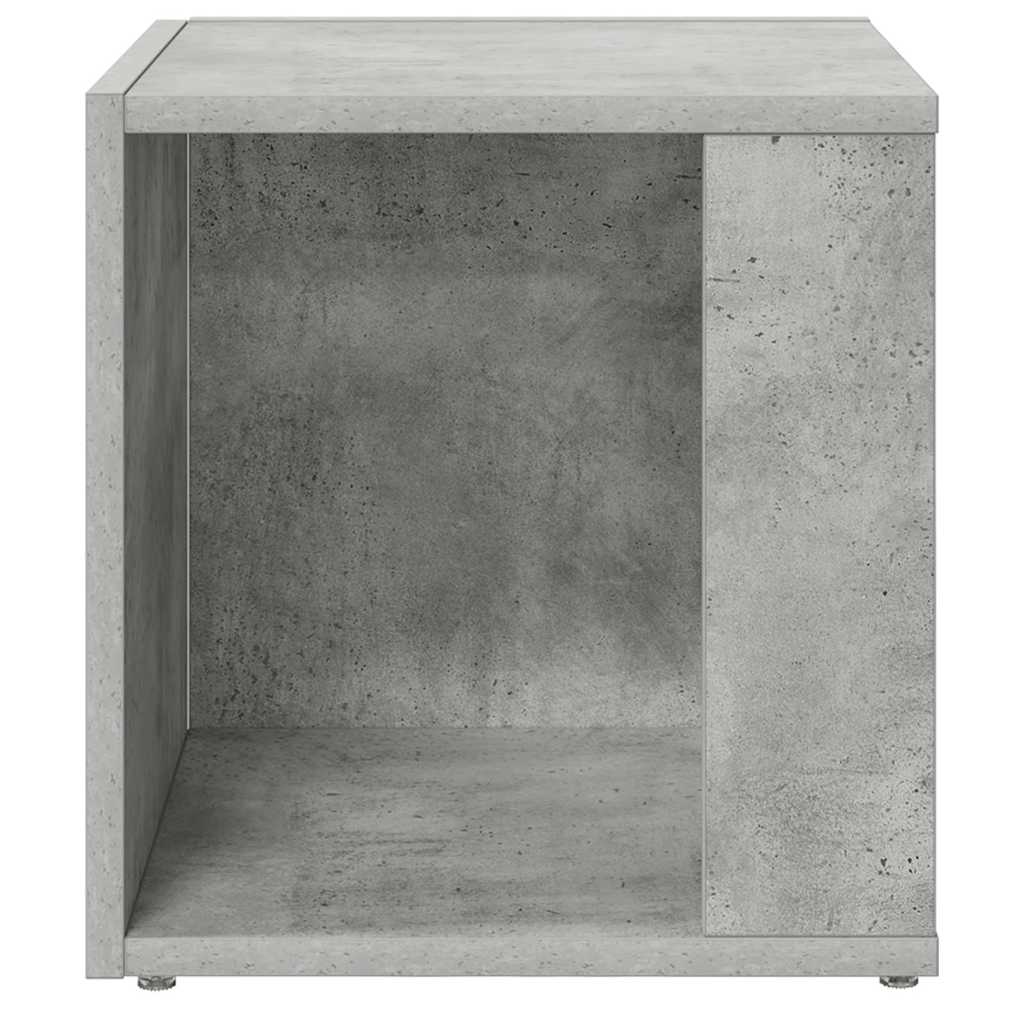 Mesa de apoio derivados de madeira cinzento cimento