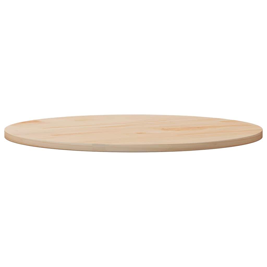 Tampo de mesa pinho maciço ø80x2,5 cm