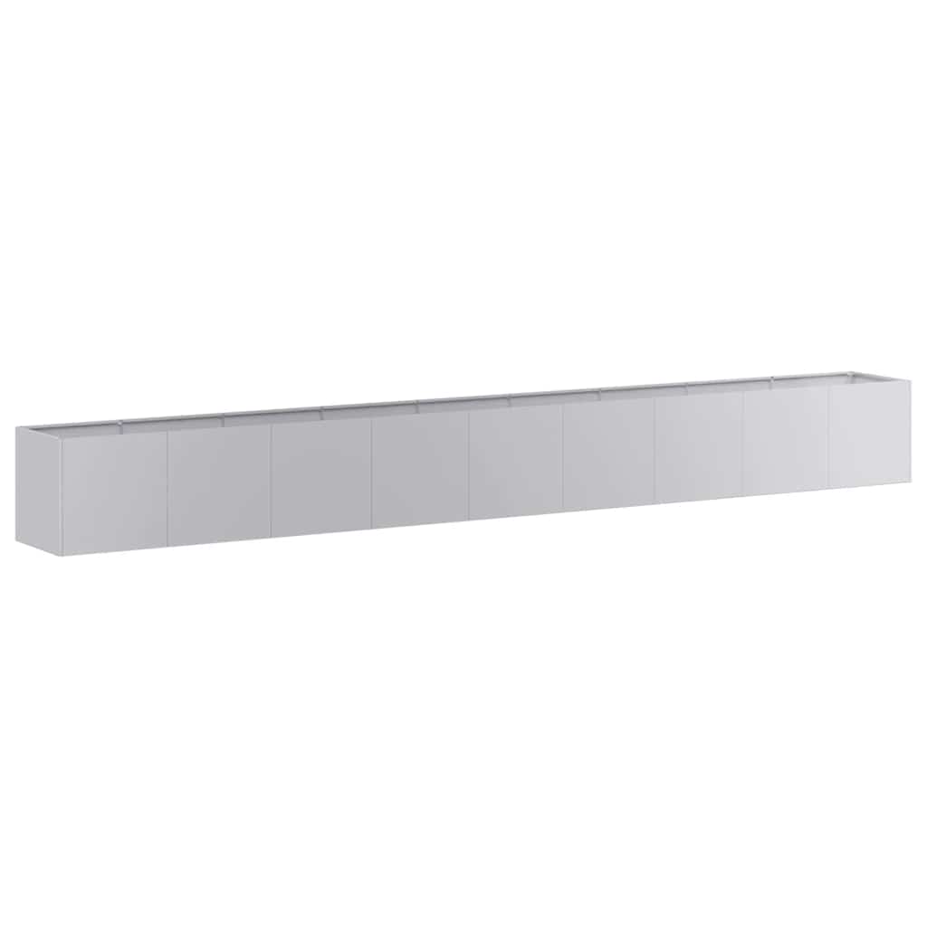 Planter 360x40x40 cm aço galvanizado